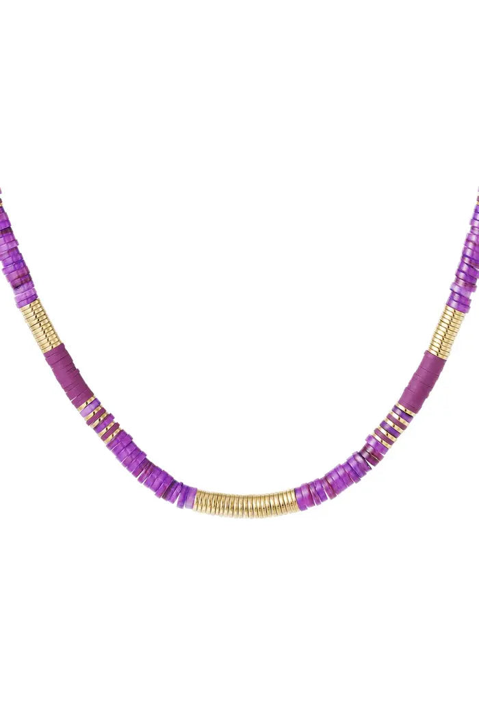 Armband kralen paars - RUBY Conceptstore