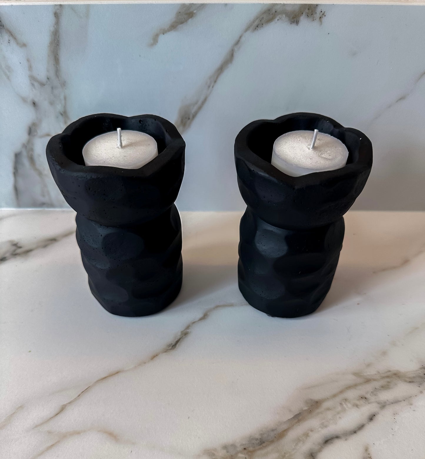 Kandelaar zwart waxinelicht - RUBY Conceptstore