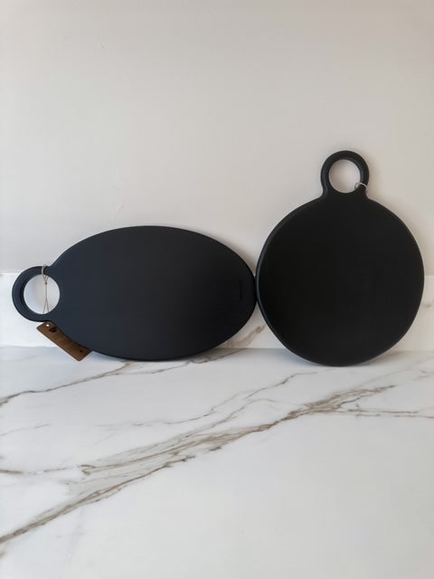 Borrelplank rond zwart - RUBY Conceptstore