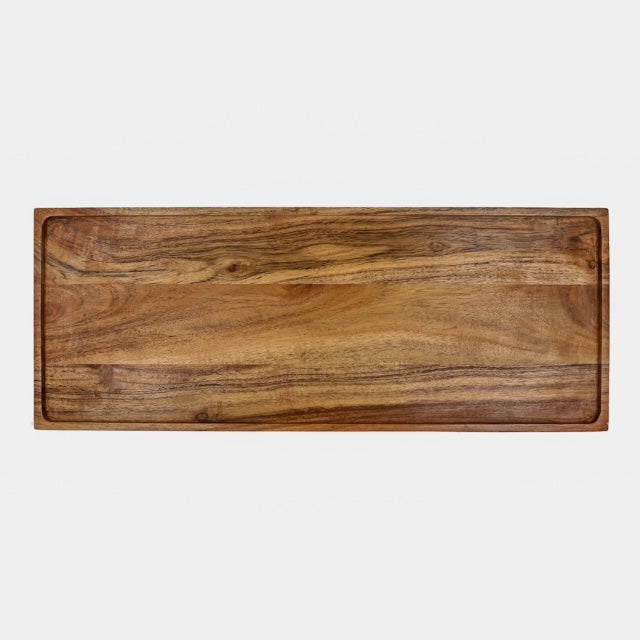 Dienblad met randje bruin - RUBY Conceptstore