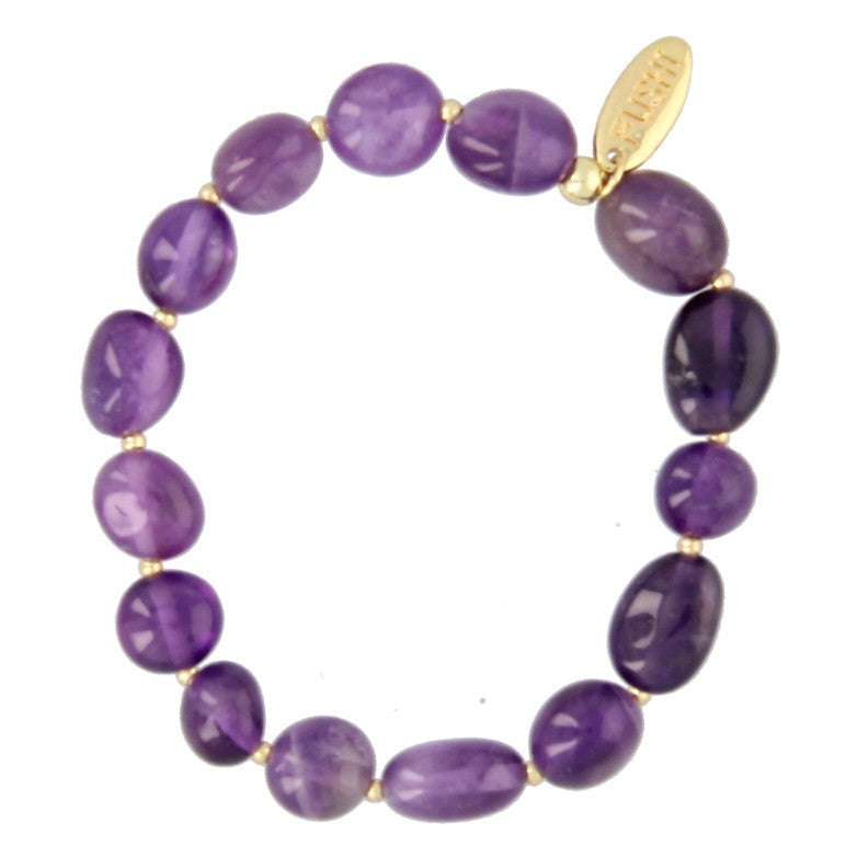 Armbandje grote kralen met kleine gouden - 3 kleuren - RUBY Conceptstore