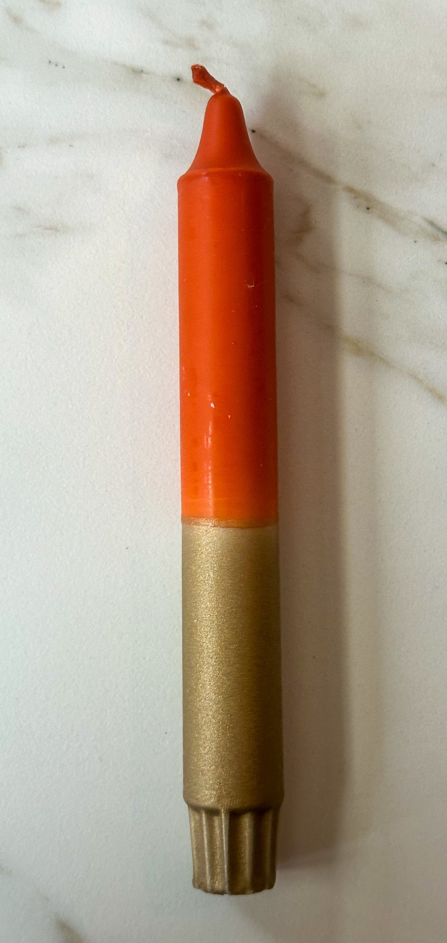 Kaarsen dip dye goud - RUBY Conceptstore