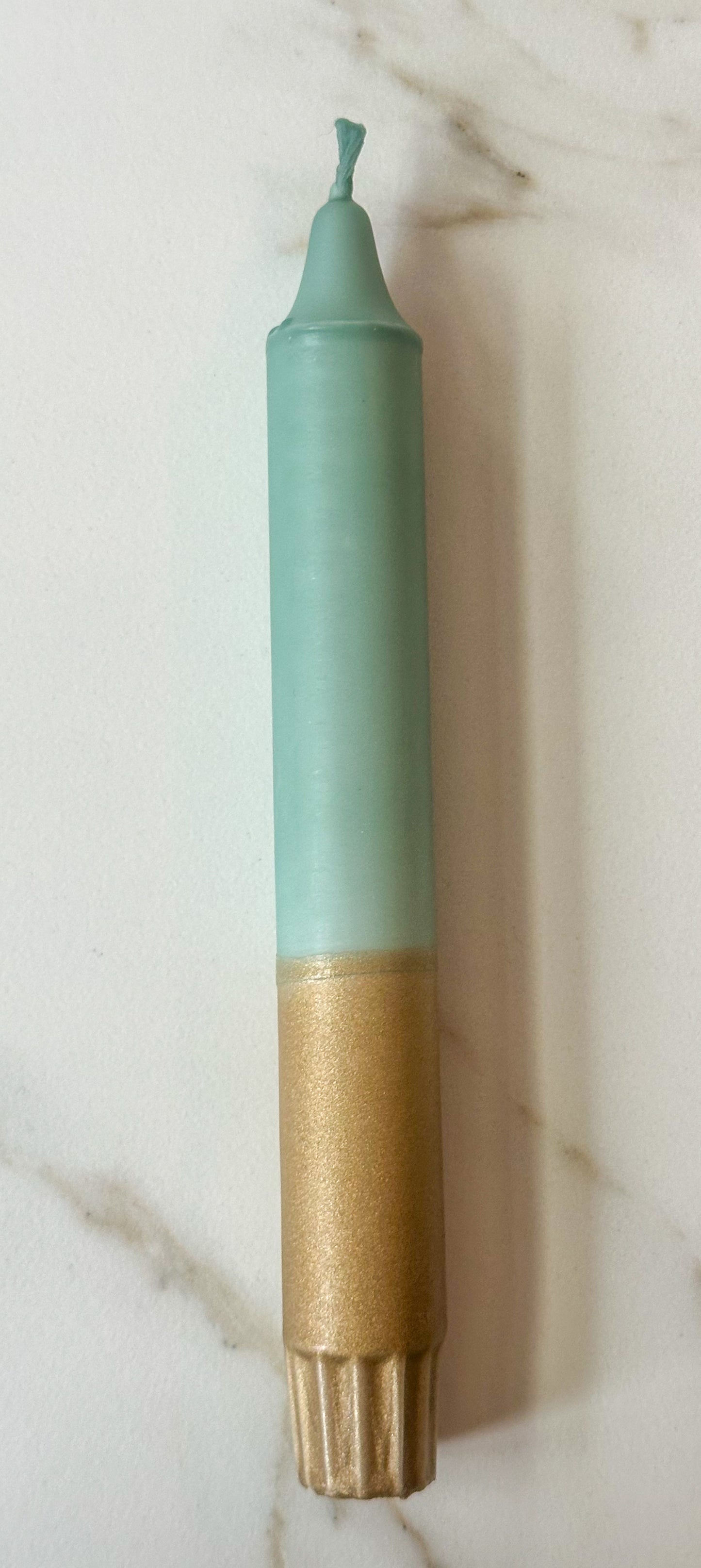 Kaarsen dip dye goud - RUBY Conceptstore