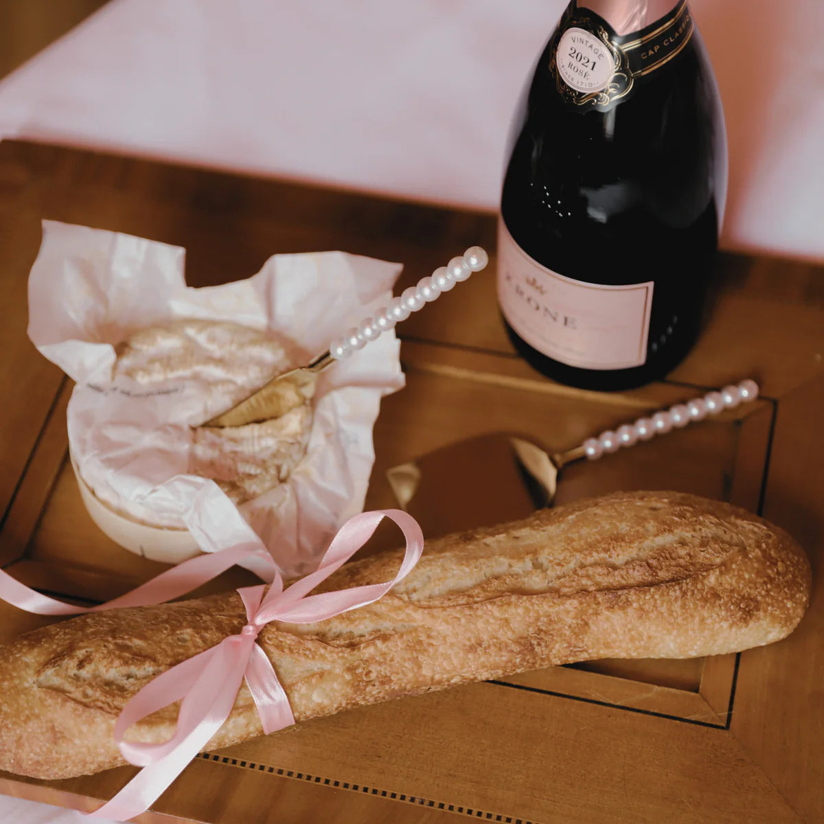 Kaasmessen goud met parels - RUBY Conceptstore