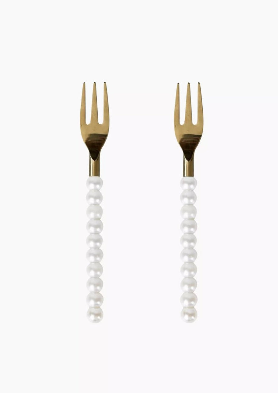 Set van 2 parel vorken - RUBY Conceptstore