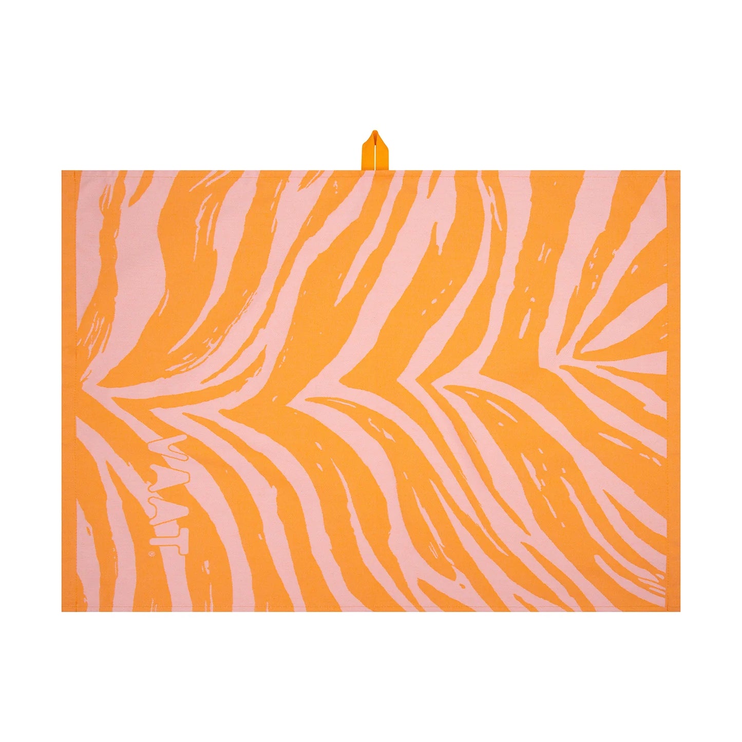 Handdoeken set ZEBRA oranje roze