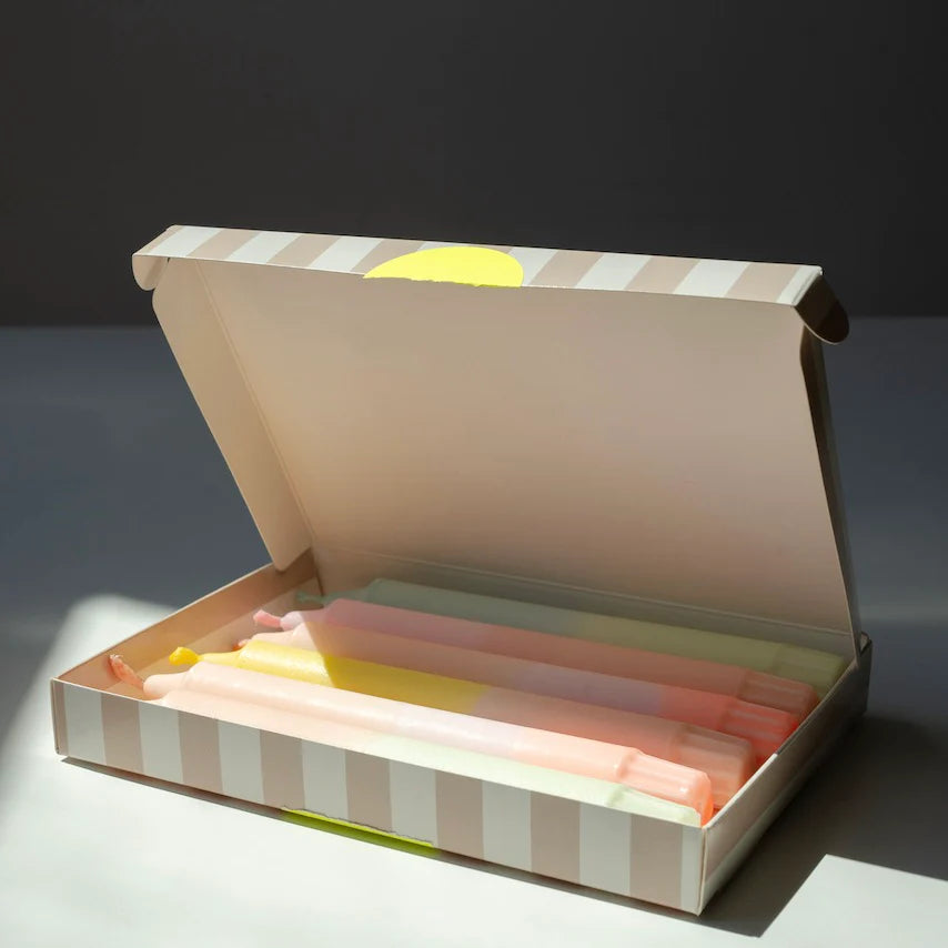 Kaarsenbox rustige kleuren - RUBY Conceptstore
