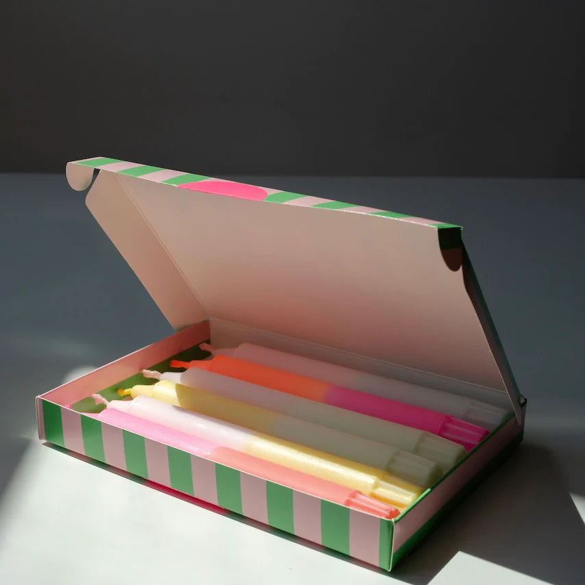 Kaarsenbox kleurrijk - RUBY Conceptstore