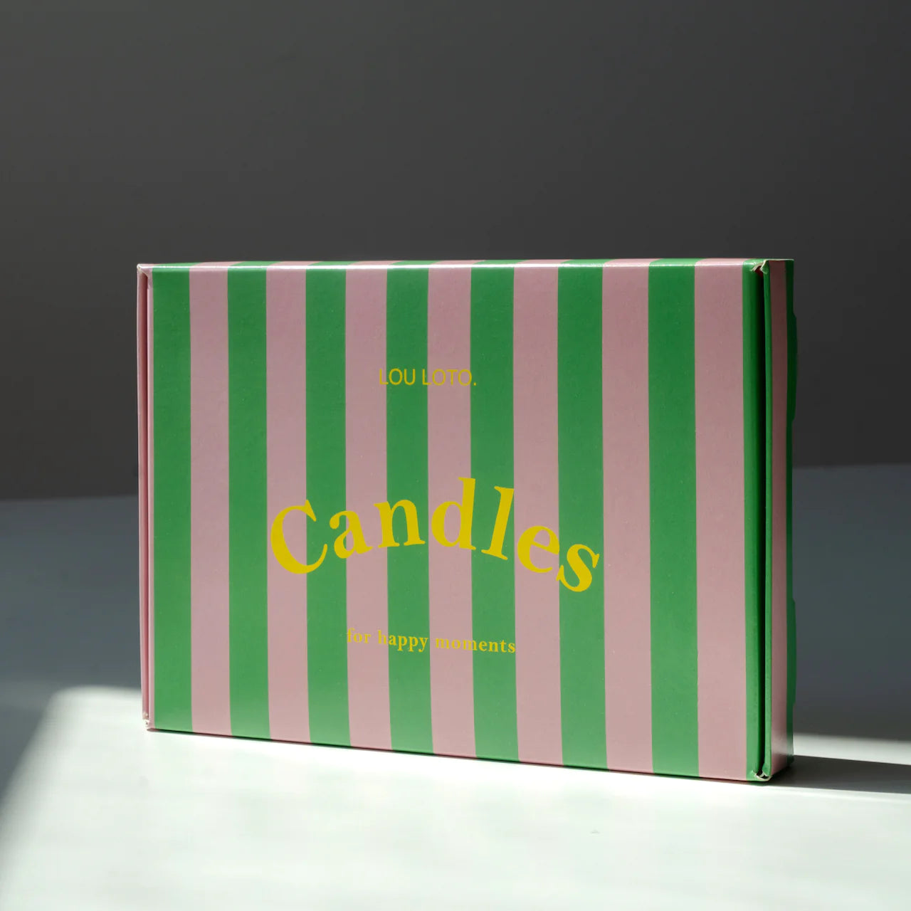 Kaarsenbox kleurrijk - RUBY Conceptstore