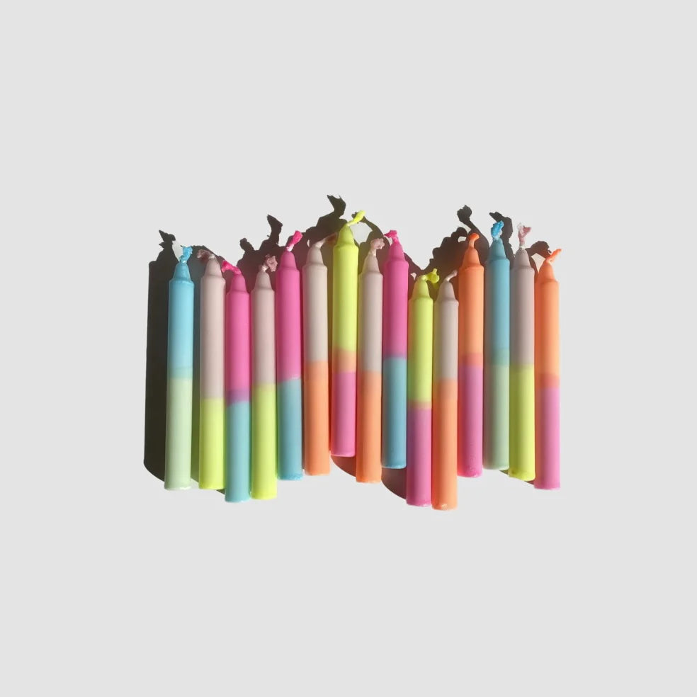 Mini kaarsenbox kleurrijk - RUBY Conceptstore