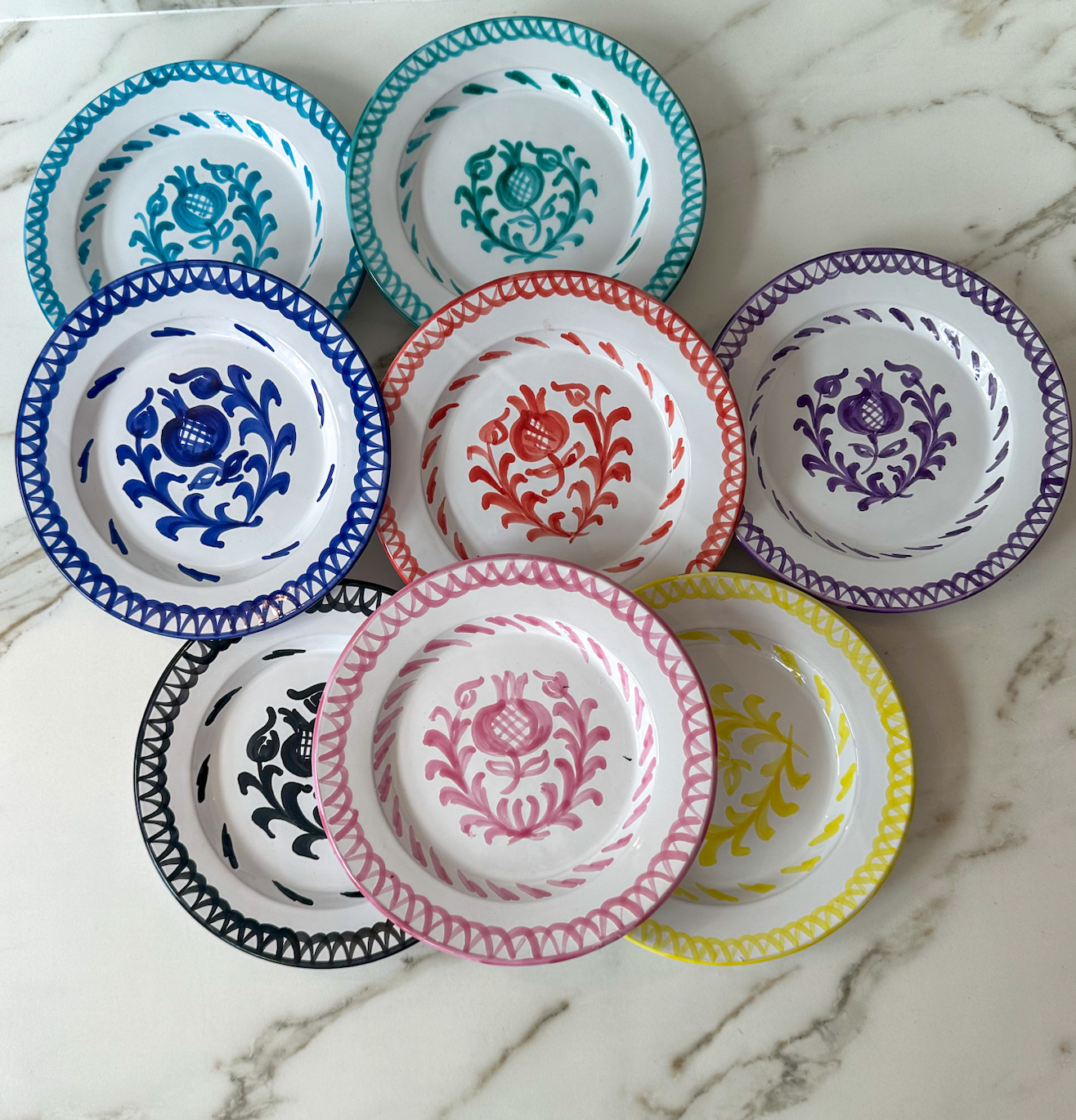 Dinerbord 26 cm Granada zwart | Rubia Cerámica