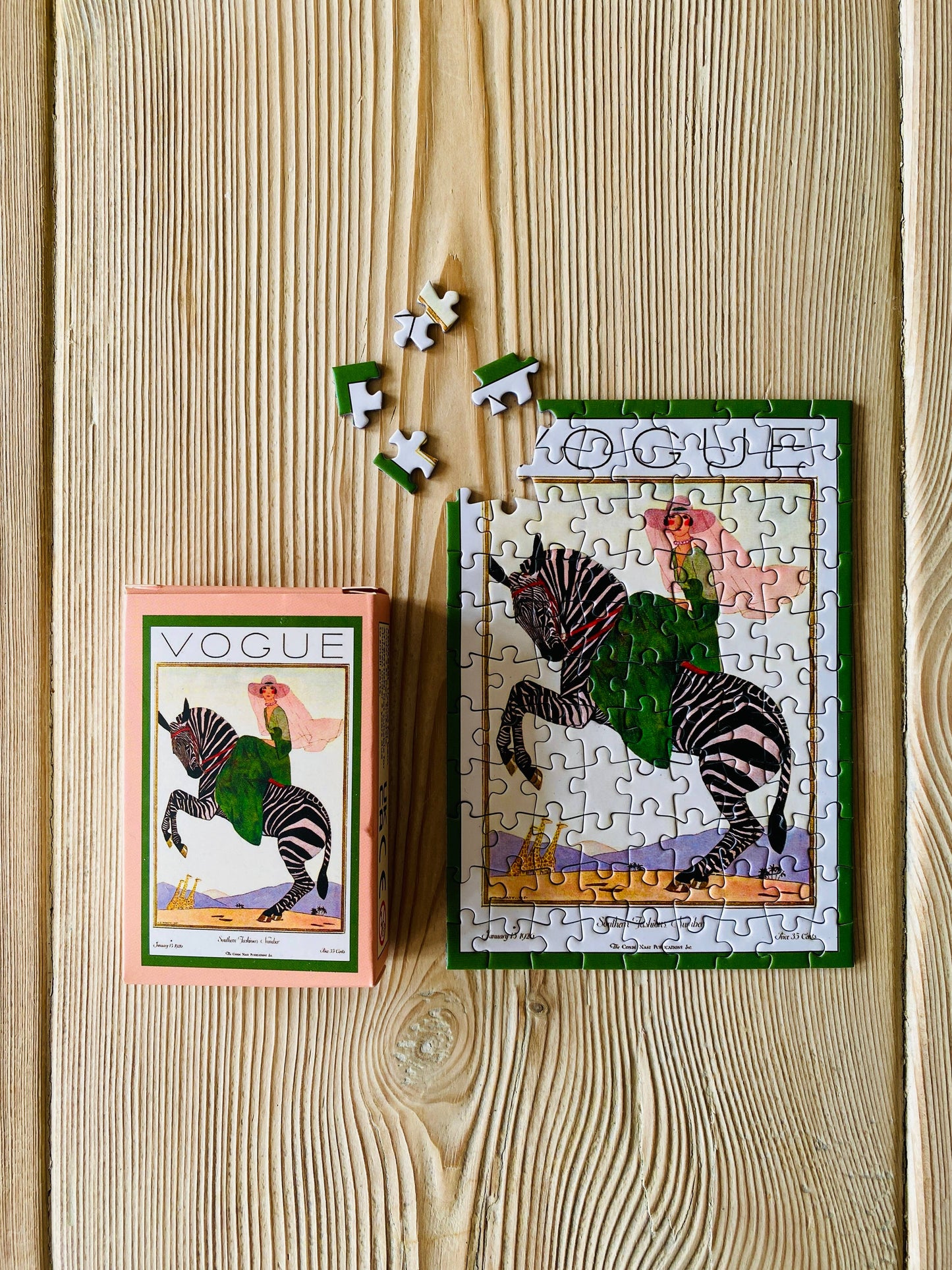 Pre order - Puzzel mini ZEBRA CHIC 99 stukjes