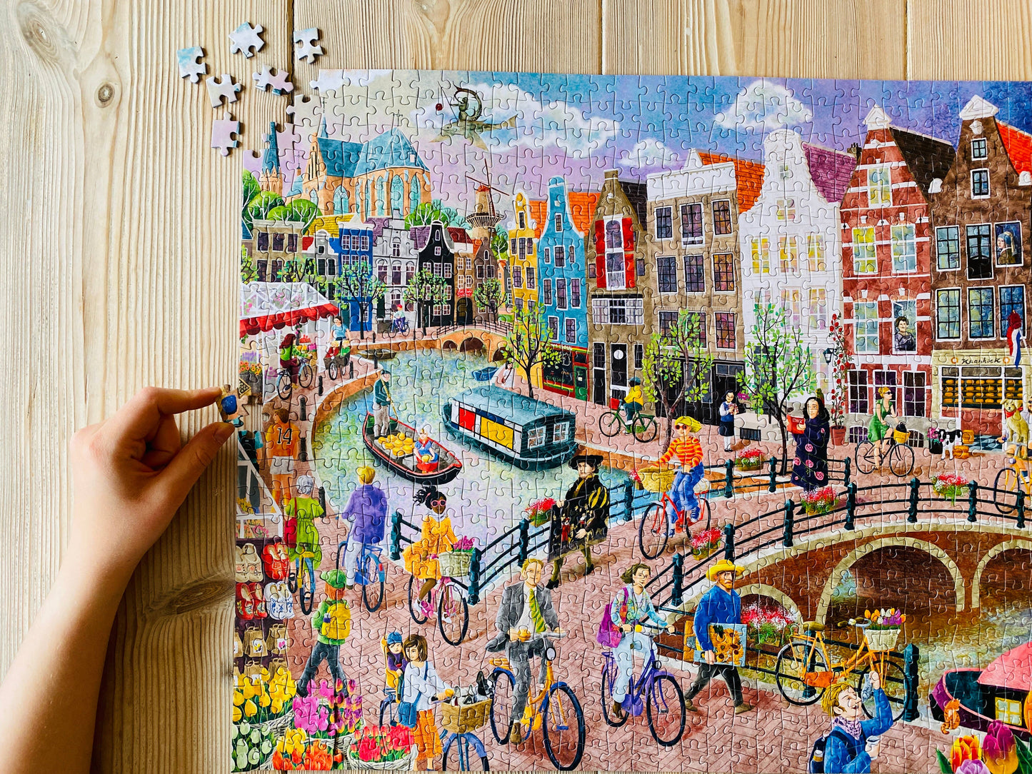 Pre order - puzzel GRACHTEN 1000 stukjes