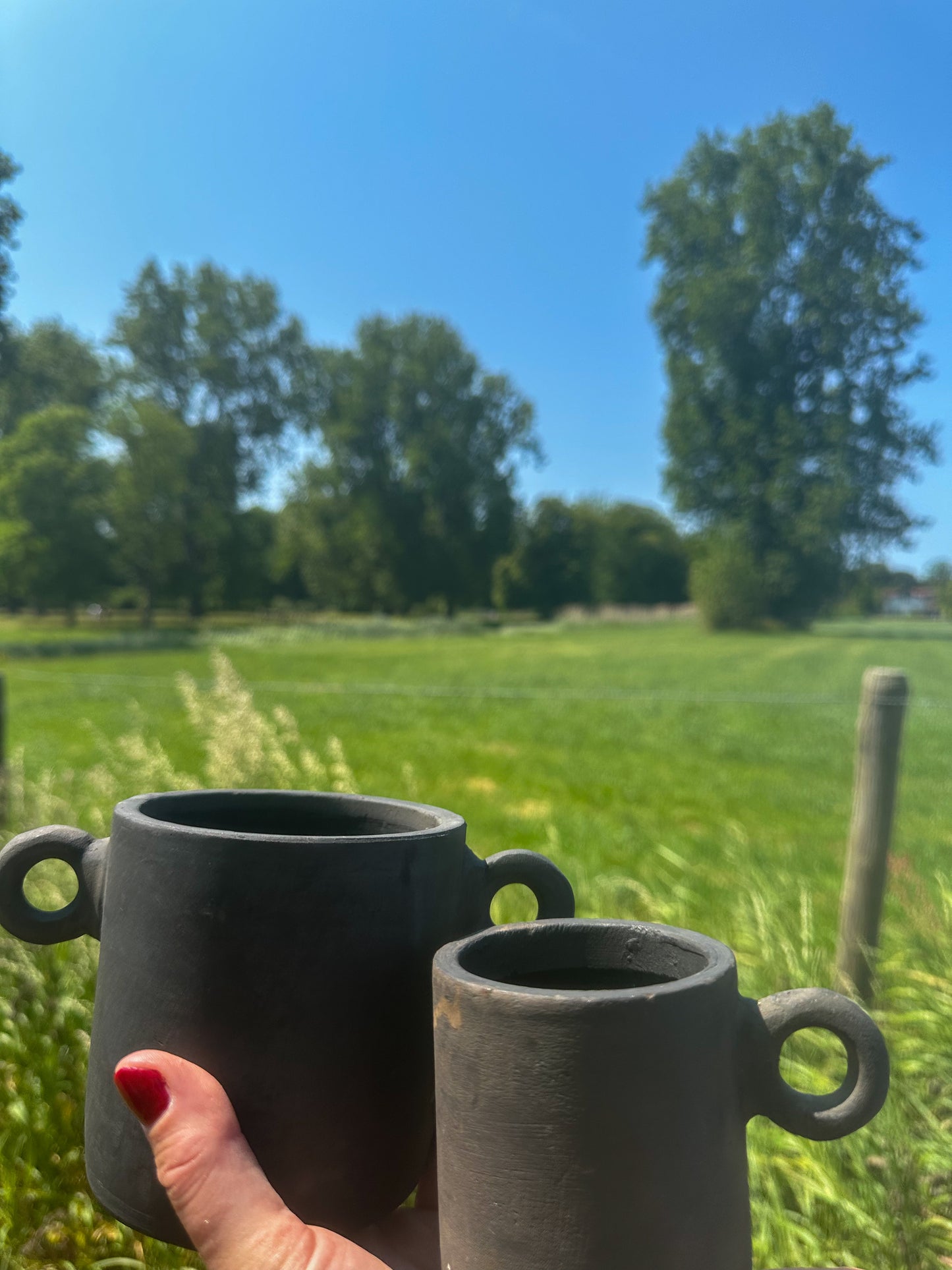 Pot zwart met oortjes M - RUBY Conceptstore