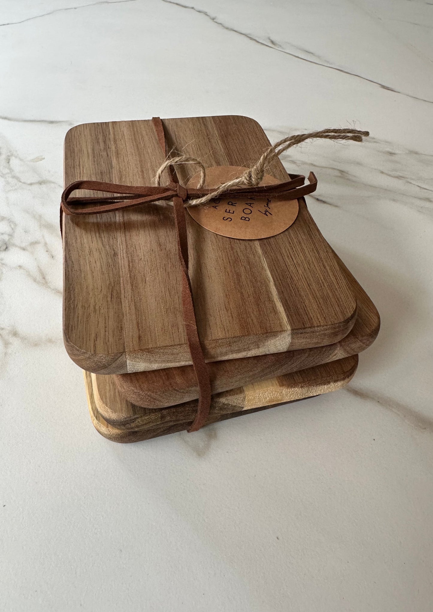 Set houten plankjes - RUBY Conceptstore