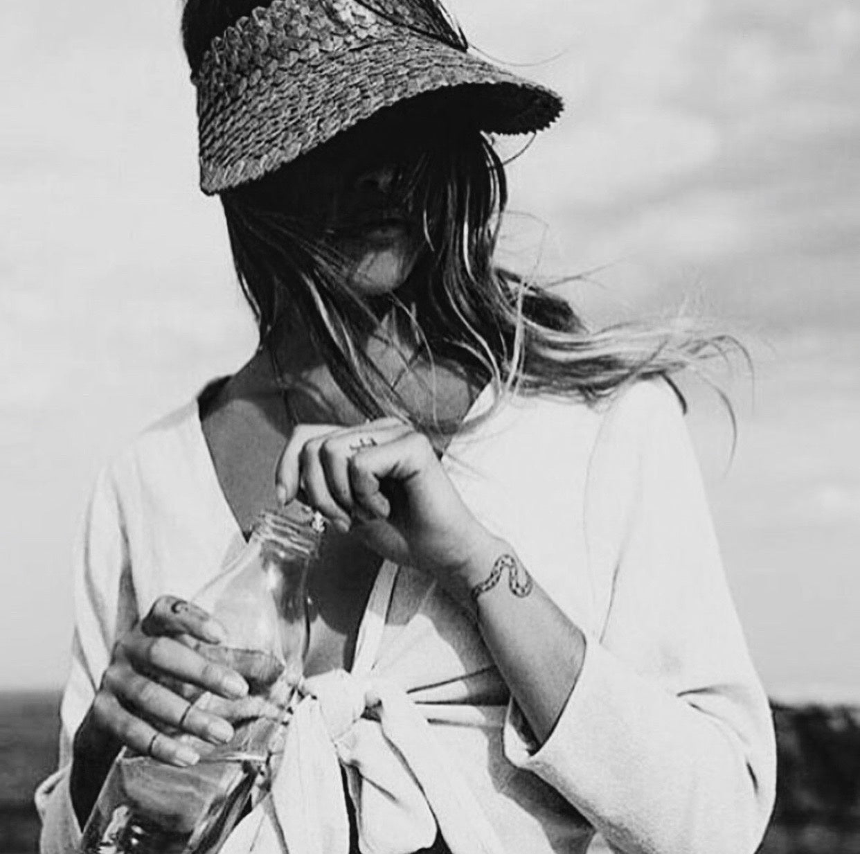The sunshade zwart - RUBY Conceptstore