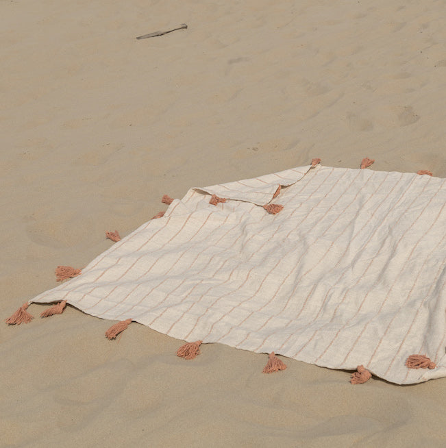 Plaid terra gestreept - RUBY Conceptstore