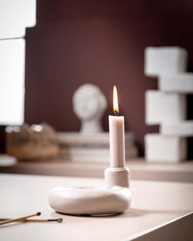 Kandelaar zand - RUBY Conceptstore