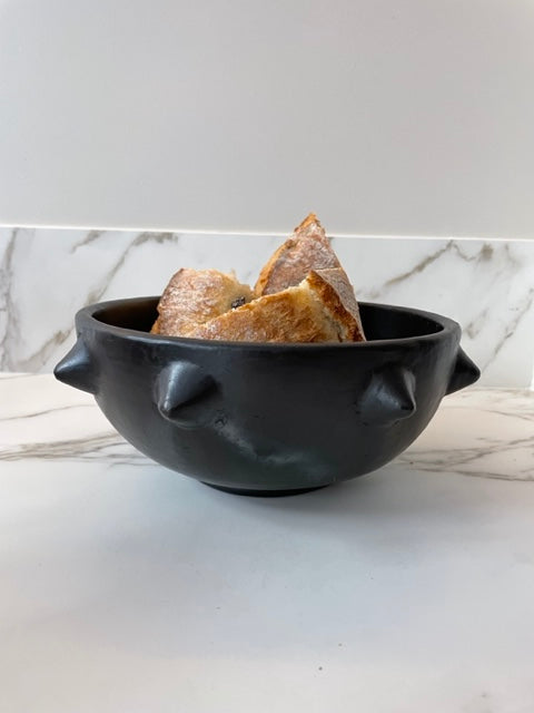Schaal burnt zwart - RUBY Conceptstore
