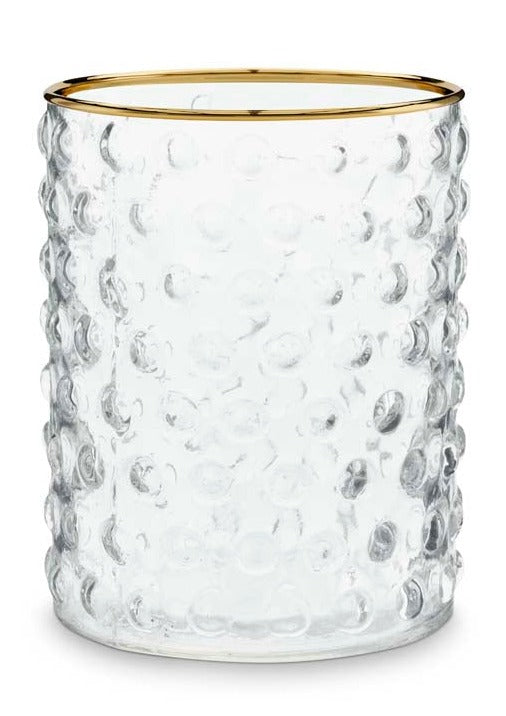 Decoratief glas ribbel 10cm - RUBY Conceptstore