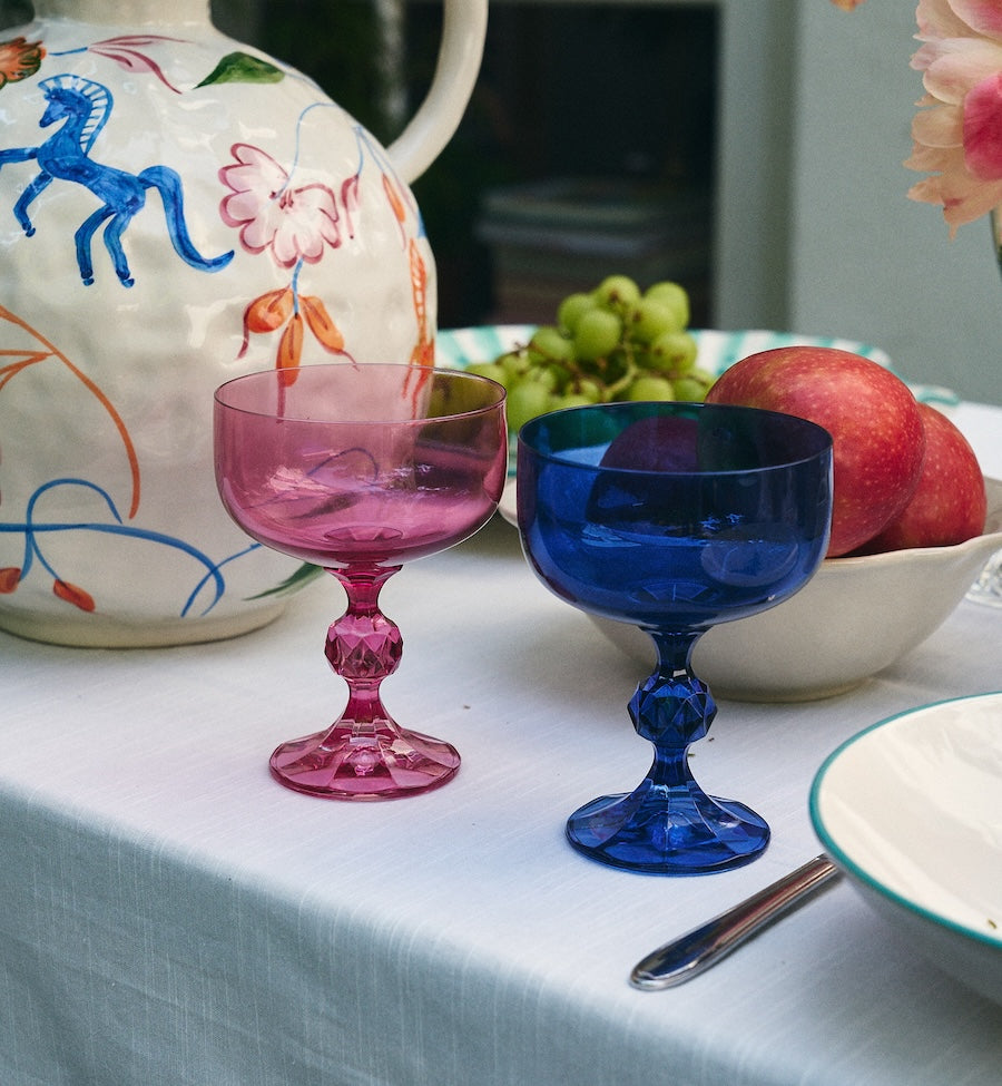 Anna + Nina - Rose Cocktail Glass Set of 2 - Ruby Conceptstore 