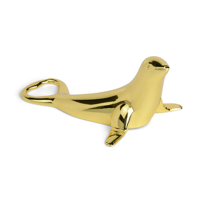 The Blu Seal gouden flesopener