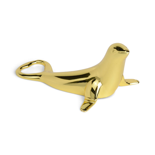 The Blu Seal gouden flesopener