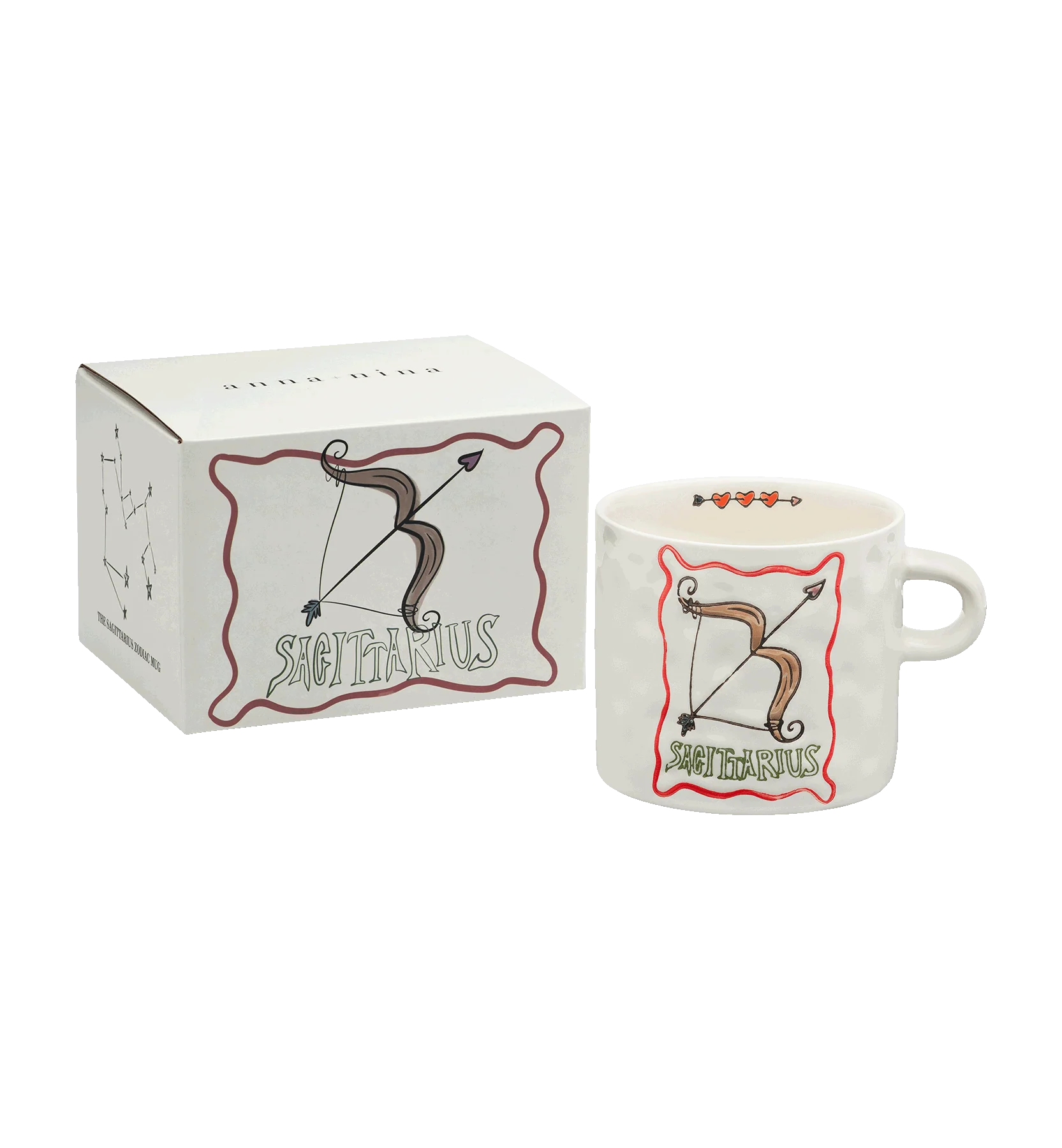 Anna + Nina - Zodiac mok Sagittarius boogschutter - Ruby Conceptstore 