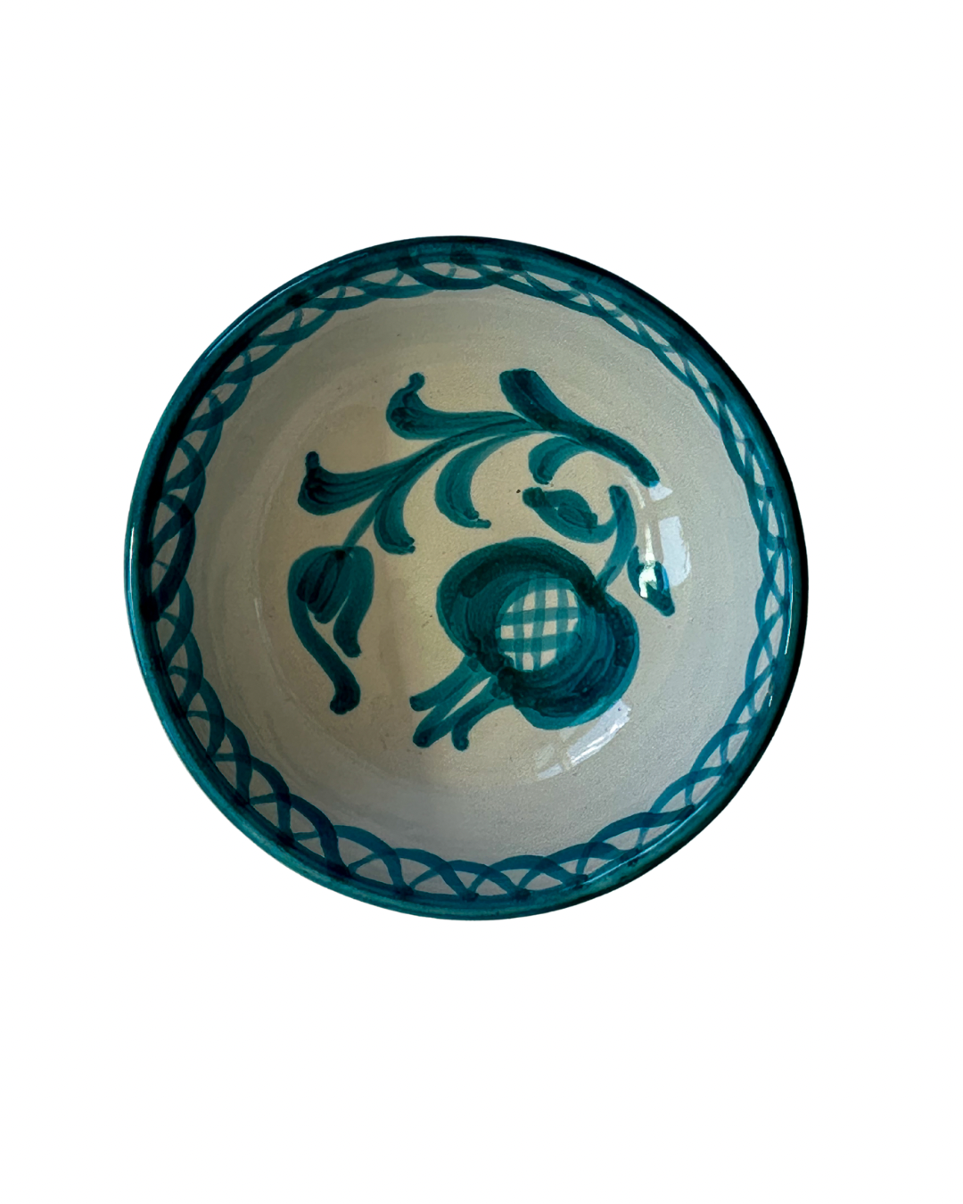 Tapasschaaltje 10 cm Granada Groen | Rubia Cerámica