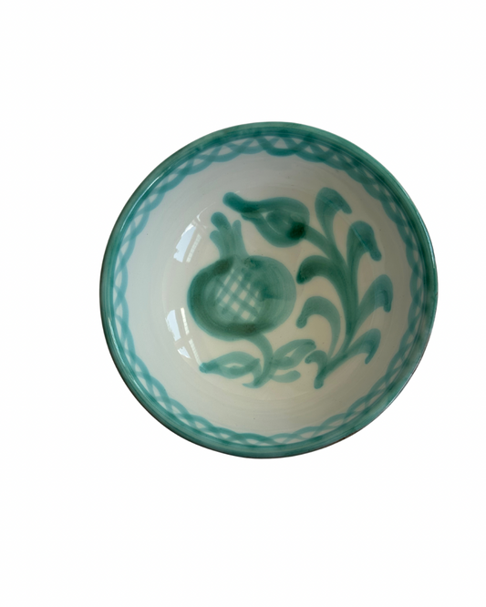 Tapasschaaltje 10 cm Granada Turquoise | Rubia Cerámica