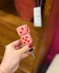 Wijnstopper dices aardewerk - Ruby Conceptstore 