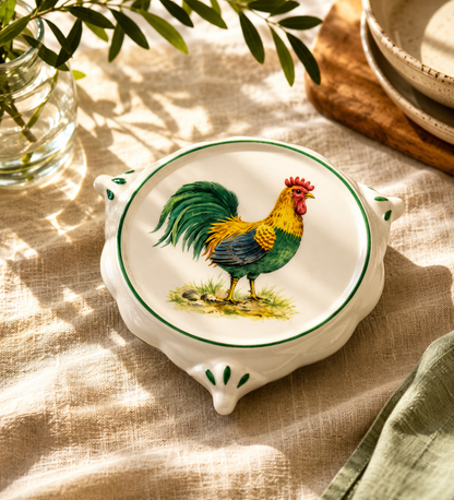 Vintage Engels Porseleinen Schaaltje met Haan – Fine Bone China - Ruby Conceptstore 