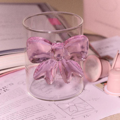 Lepelclub bow tumbler - Stijlvol glas met strik