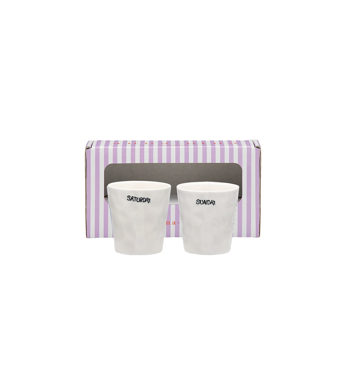 Anna + Nina - Weekend Coffee Cup Set of 2