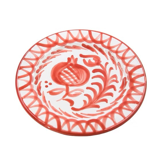 Sideplate Granada Coral | Rubia Cerámica