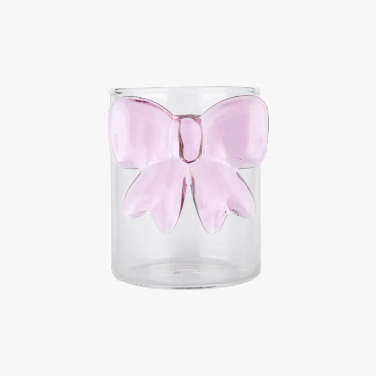 Lepelclub bow tumbler - Stijlvol glas met strik