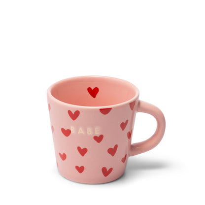 PRE ORDER - Vondels - Espresso mok hearts BABE