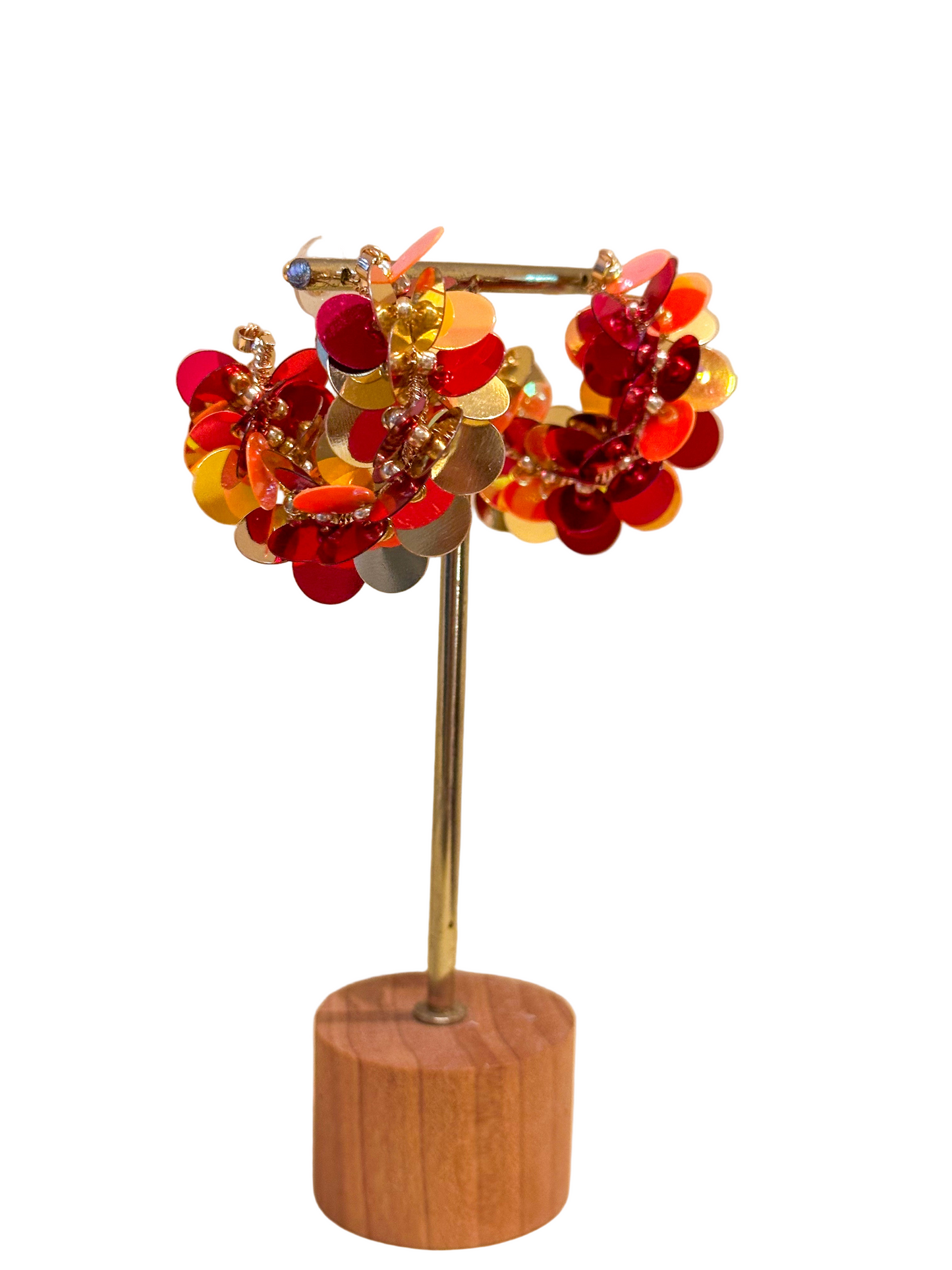 Oorbel feest pailletten