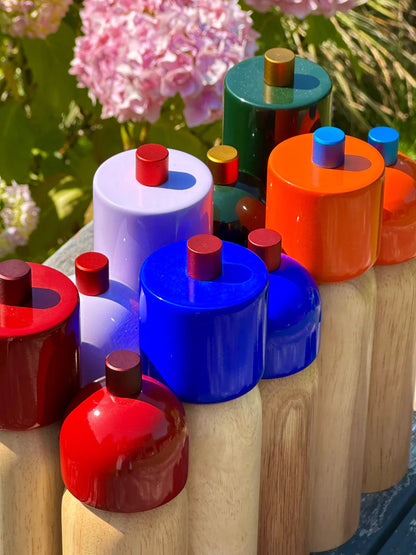 Peper- en Zoutmolen Lila & Rood | Design Keukentool | Maegen - Ruby Conceptstore 