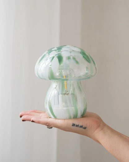 Mushroom Lamp - Groen | Ruby Conceptstore