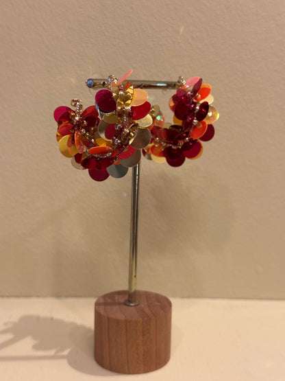 Oorbel feest pailletten