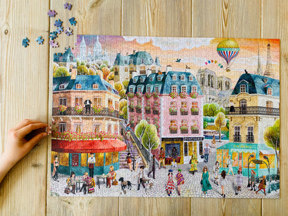 Pre order - Puzzel HOME OF FASHION Parijs 1000 stukjes