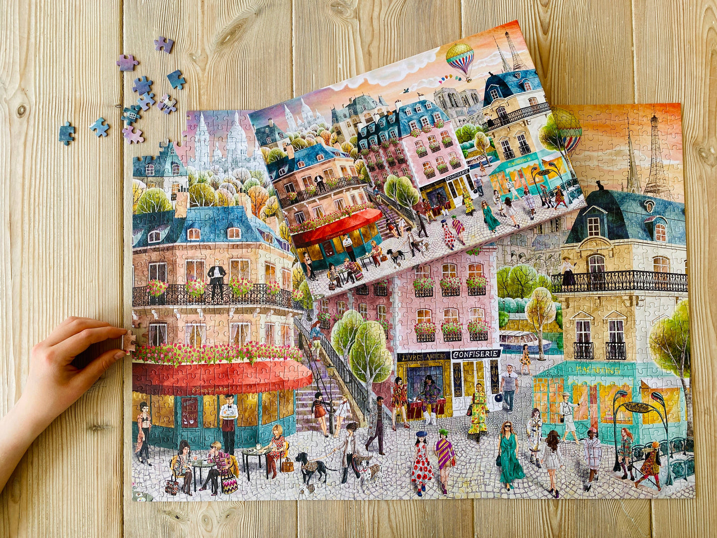 Pre order - Puzzel HOME OF FASHION Parijs 1000 stukjes