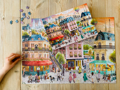 Pre order - Puzzel HOME OF FASHION Parijs 1000 stukjes