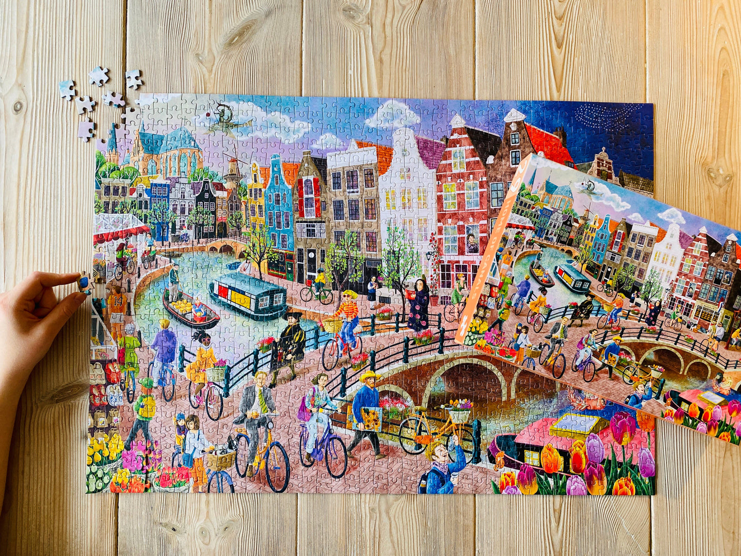 Pre order - puzzel GRACHTEN 1000 stukjes