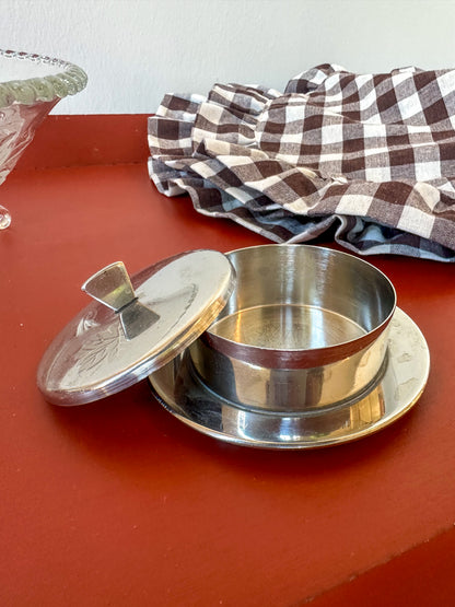 Vintage RVS Botervloot - Ruby Conceptstore 