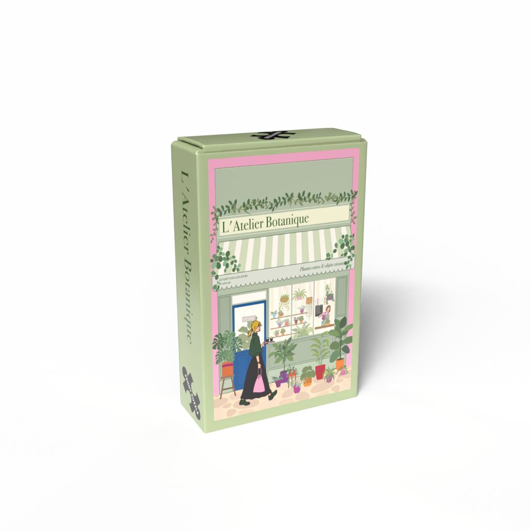 Pre order - Puzzel mini L'ATELIER BOTANIQUE Bloemenwinkel 99 stukjes