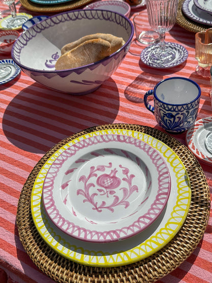 Dinerbord 26 cm Granada geel | Rubia Cerámica
