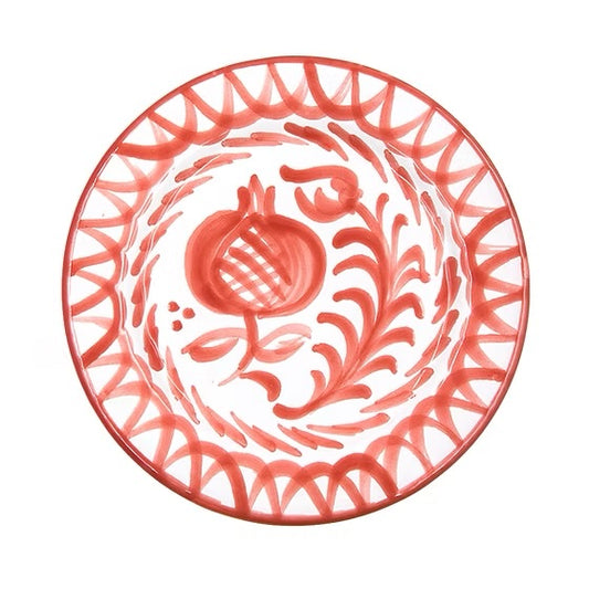 Sideplate Granada Coral | Rubia Cerámica