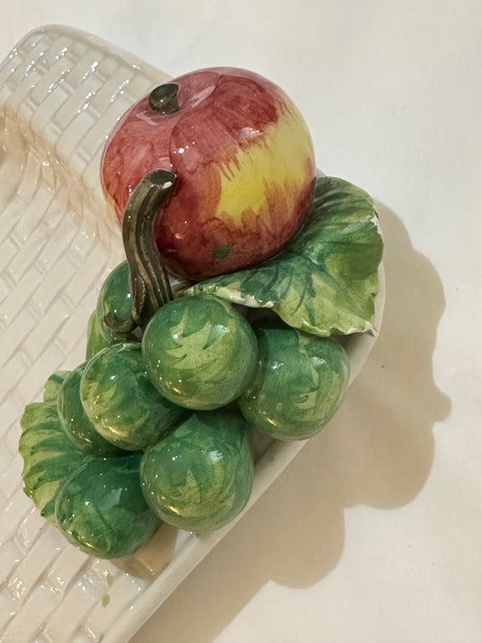 Vintage Fruit Serving Plate | Italian Ceramic - Ruby Conceptstore 